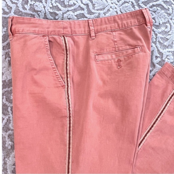 Anthropologie Relaxed Striped Chino Pants - Picture 3 of 16